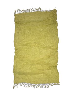 Foulard de seconde main, motif visible à plat