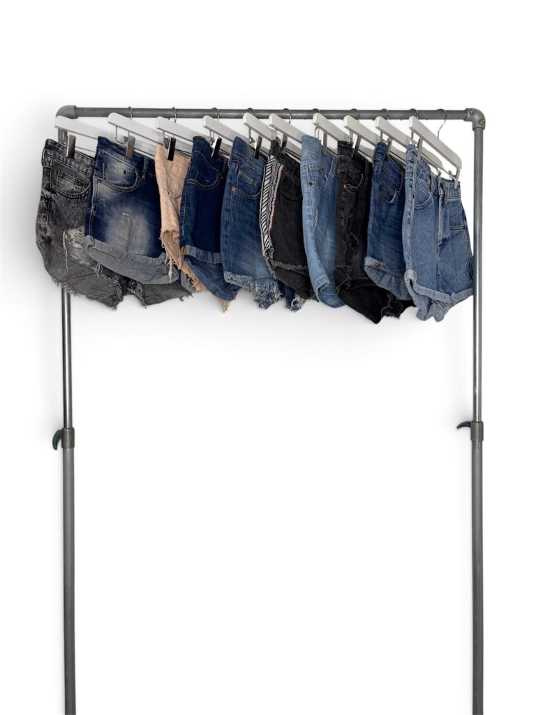 Short en jean taille basse - lot de 10kg