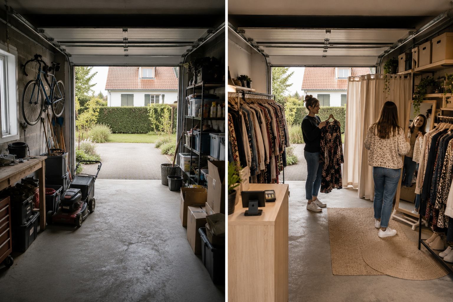 Ouvrir une friperie à domicile