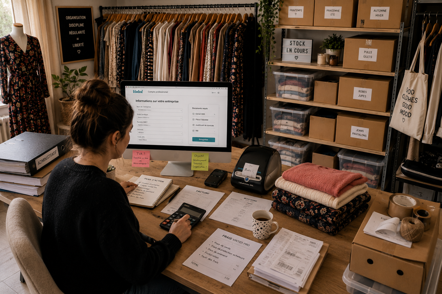 Vinted Pro : statut, création de compte et frais
